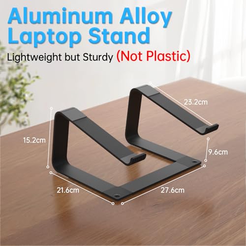 Laptop Stand for Desk Portable Computer Riser Set