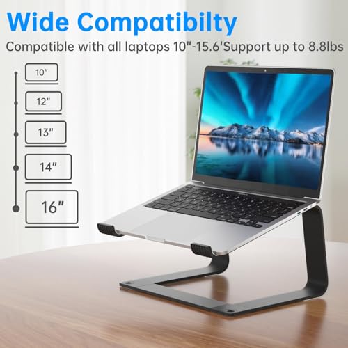 Laptop Stand for Desk Portable Computer Riser Set