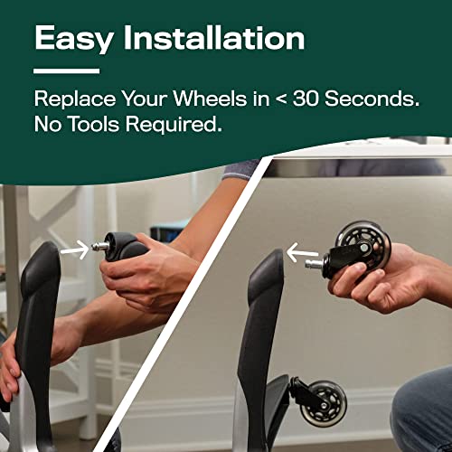 Classic The Office Oasis Original Rollerblade Office Chair Wheels for Daily Use