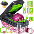 Smart Home Yusshn Vegetable Chopper,12-in-1 Multifunctional Food Chopper,Professional Onion Chopper for Daily Use